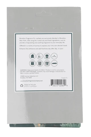 Thumbnail 2: Brooklyn Fragrance Co. 3 Pk Christmas Frasier Fir Scented Sachets 