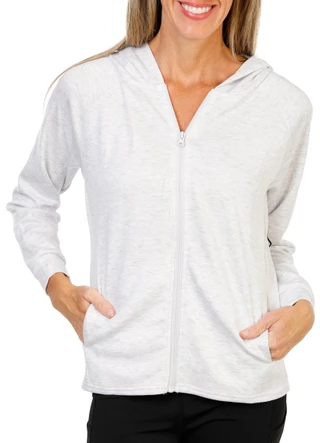 Thumbnail 1: Laundry Women's Heathered Full Zip Jacket  
