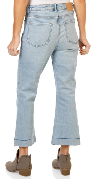 Thumbnail 2: Tommy Hilfiger Women's High Rise Cropped Flare Jeans 