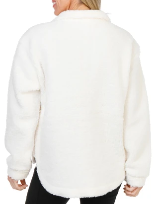 Thumbnail 2: AVALANCHE Women's Teddy Sherpa Full Zip Jacket 