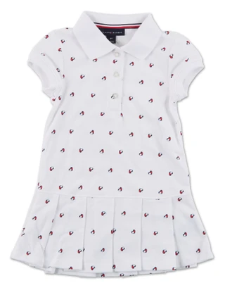 Thumbnail 1: Tommy Hilfiger Toddler Girls Printed Dress 