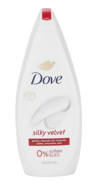 Thumbnail 1: DOVE 24 oz Silky Velvet Shower Gel 