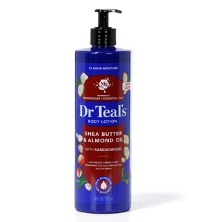 Thumbnail 1: Dr. Teal's 18 oz Shea Butter & Almond Oil Body Lotion 