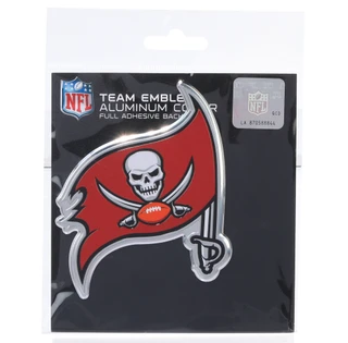 Thumbnail 1: Fanmats Tampa Bay Buccaneers Aluminum Color Team Emblem 
