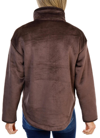 Thumbnail 2: AVALANCHE Women's Bonded Teddy Sherpa Zip Up Jacket 