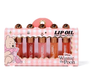 Thumbnail 1: Disney 5 Pk Winnie the Pooh Honey Infused Lip Oils 