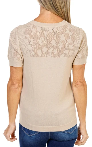 Thumbnail 2: Tommy Hilfiger Women's Eyelet Yoke Top 