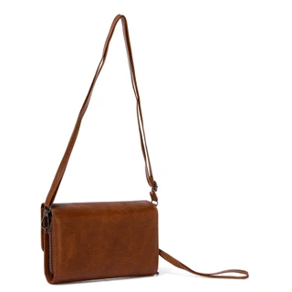Thumbnail 3: Sam & Hadley Boho Turquoise Accent Shoulder Bag 