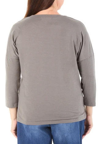 Thumbnail 3: Stem & Vine Women's Plus Double Studded Top  