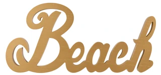 Thumbnail 1: Fancy That 21 In Wooden Beach Script Wall Decor 