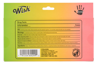 Thumbnail 2: Wish 3 Pk Sanitizing Hand Wipe Keychains 