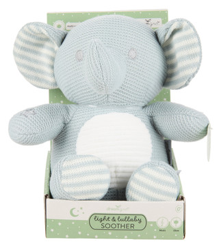 Thumbnail 1: DREAMGRO Light & Lullaby Elephant Soother Toy 