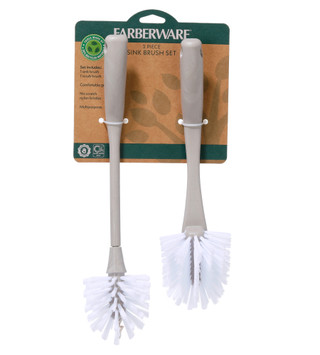 Thumbnail 1: Farberware 2 Pc Multipurpose Sink Brush Set 