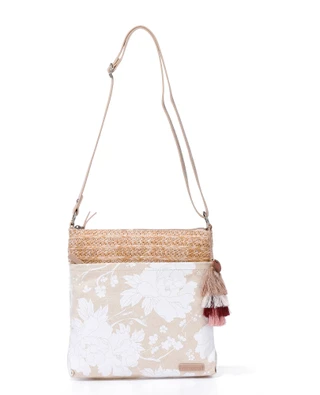 Thumbnail 1: Sakroots Woven Banyan & Print Basic Crossbody Bag 