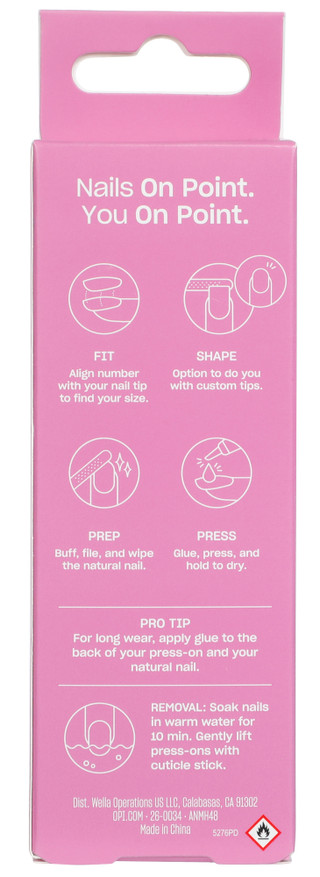 Thumbnail 2: OPI 30 Pk On point Instant Press On Nails  