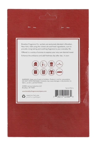 Thumbnail 2: Brooklyn Fragrance Co. 3 Pk Christmas Spiced Berry Scented Sachets 