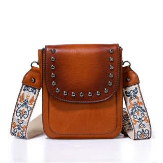 Thumbnail 1: Sam & Hadley Vegan Leather Crossbody  