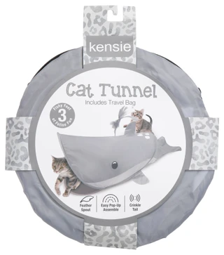 Thumbnail 1: Kensie Pop-Up Shark Cat Tunnel 