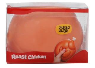 Thumbnail 2: Okk Toys Jumbo Roast Chicken Squish Toy  