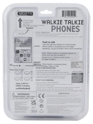 Thumbnail 2: Brooklyn Lollipop 2 Pk iPhone Walkie Talkie Toy 