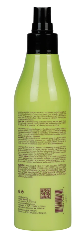 Thumbnail 2: Lusta  8.5 oz Apple Cider Vinegar Leave0-In Conditioner  