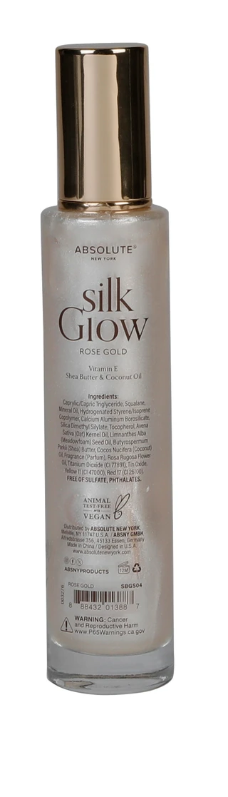Thumbnail 2: Absolute New York 3.4 oz Rose Gold Body Shimmer Gel  