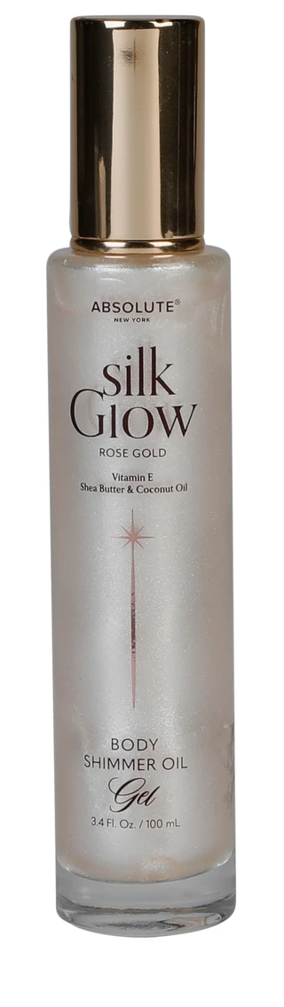 Thumbnail 1: Absolute New York 3.4 oz Rose Gold Body Shimmer Gel  