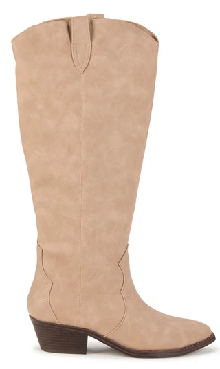 Thumbnail 2: Dolce Vita Women's Kit Wide Calf Cowboy Boots 