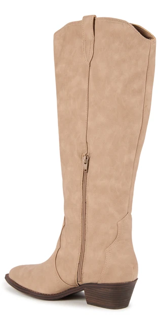 Thumbnail 3: Dolce Vita Women's Kit Wide Calf Cowboy Boots 