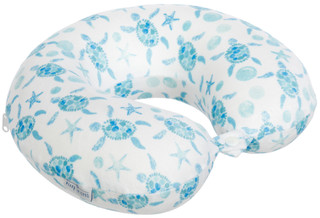 Thumbnail 2: Coastal Haven Turtle Printed Memory Foam Neck Pillow 