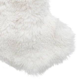 Thumbnail 3: Nicole Miller 2 Pk Christmas Plush Fur Stockings 