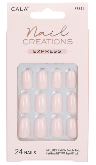 Thumbnail 1: CALA Women's 24 Pk Express Press-On Nails 