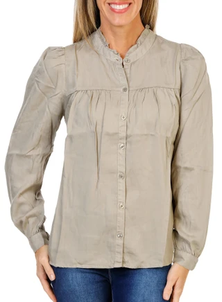 Thumbnail 1: Dear John Women's Solid Button Down Top  