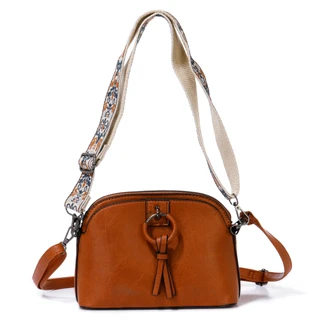 Thumbnail 1: Sam & Hadley Boho Guitar Strap Tassel Crossbody Bag 