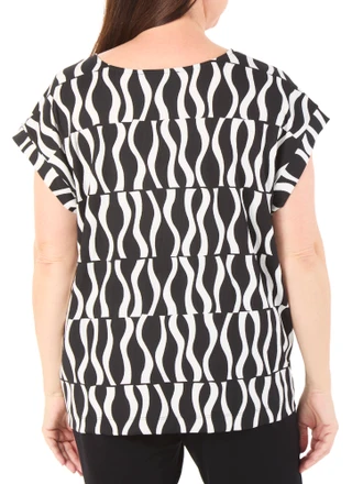 Thumbnail 2: RACHEL ROY Women's Plus Popover Knit Top 