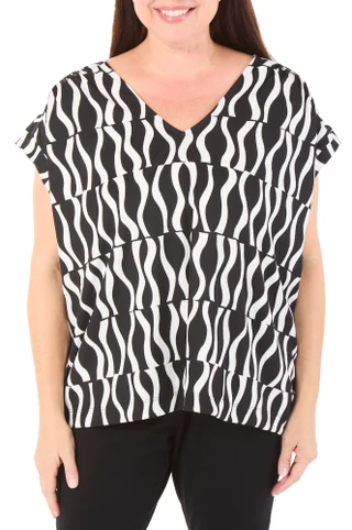 Thumbnail 1: RACHEL ROY Women's Plus Popover Knit Top 