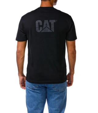 Thumbnail 2: CAT Men's Logo Pocket Crew Neck Tee 