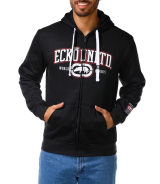 Thumbnail 1: ECKO Men's Logo Zip Front Hoodie  