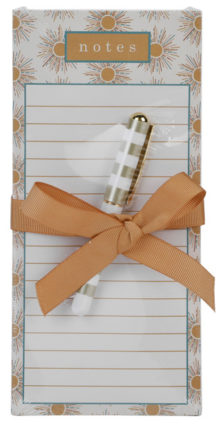 Thumbnail 1: Lady Jayne LTD Sun Rays Magnetic Notepad w/ Pen  