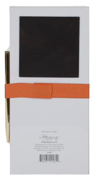 Thumbnail 2: Lady Jayne LTD Cat Print Magnetic Notepad w/ Metal Pen  