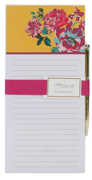 Thumbnail 1: Lady Jayne LTD Garden Bouquet Magnetic Notepad w/ Metal Pen  
