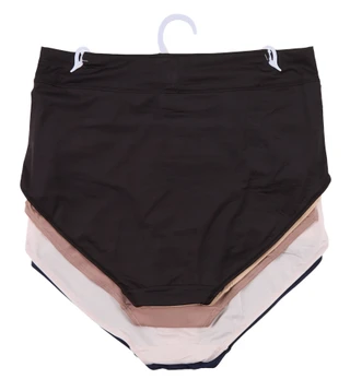 Thumbnail 2: Gloria Vanderbilt Women's Plus 5 Pk Smoothing Microfiber Brief Panties 