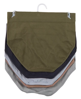Thumbnail 2: Nautica Women's Plus 5 Pk Ribbed High Waist Brief Panties 