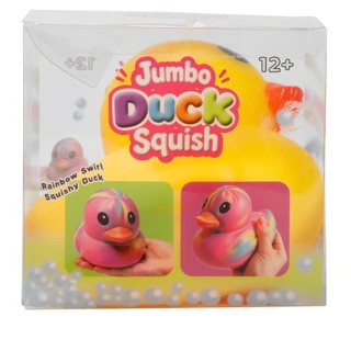 Thumbnail 2: Okk Toys Jumbo Duck Squish Toy  
