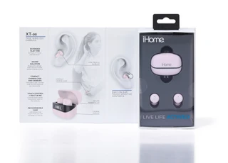 Thumbnail 2: Ihome XT-98 True Wireless Bluetooth Earbuds with Case 