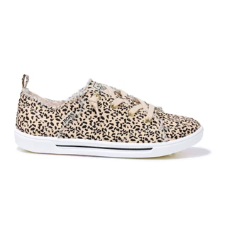 Thumbnail 2: BOBS from Sketchers Women's B Cute 2.0 Leopard Print Casual Vegan Sneakers 