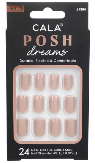 Thumbnail 1: CALA 24 Pk Posh Dreams Short Press On Nails  
