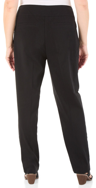 Thumbnail 2: Zac & Rachel Women's Plus Stretch Waist Pull On Pants 
