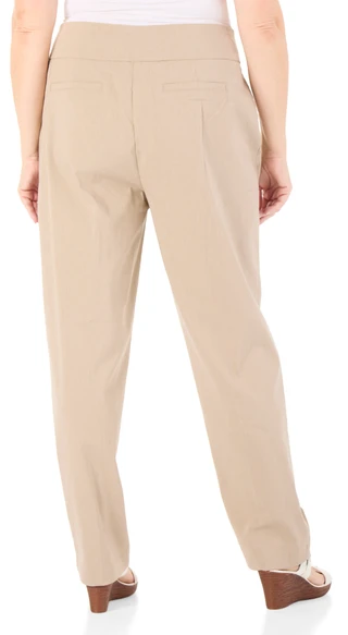 Thumbnail 2: Zac & Rachel Women's Plus Stretch Waist Pull On Pants 