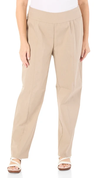 Thumbnail 1: Zac & Rachel Women's Plus Stretch Waist Pull On Pants 
